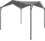 Gartenpavillon Anthrazit 4x4 M - Vidaxl