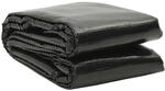 Rechteckige Poolabdeckung 1000x600 Cm Pe Schwarz Vidaxl