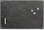 Magnettafel Mit Glasoberfl&auml;che, Trocken Abwischbar, Mit Magnetglas Beschichtet, 40 X