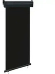 Balkon-seitenmarkise 85x250 Cm Schwarz Vidaxl