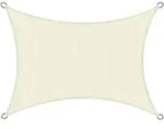 Solvision Hdpe Sonnensegel Hs9 Rechteck Creme, 300x200 Cm - Sol Royal