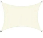 Solvision Pes Sonnensegel Ps9 Rechteck Creme, 400 X 300 Cm - Sol Royal