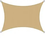 Sol Royal - Solvision Pes Sonnensegel Ps9 Rechteck Sand, 400x300 Cm