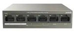 Tenda Tef1106p-4-63w Poe At Switch 4x Poe 802.3af/at, 6x 100mb/s, Poe Celkem 63w,
