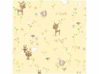 A.s.creations - a.s. Creation Boys & Girls 6 369882 Papiertapete Tiermuster...