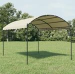 Pavillon Stoff Creme Vidaxl