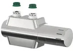 Simplex - Flamco Ventilhahnblock Variodesign Mit Thermostatkopf Tc-d1 Und Blende,