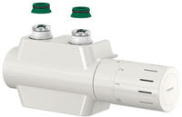 Simplex - Flamco Ventilhahnblock Variodesign Mit Thermostat-kopf Tc-d1 Und Blende,