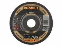 Rhodius XT70 Trennscheibe Ø115 mm - 1 mm - 22.23 mm gerade