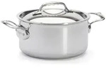 De Buyer - Affinity Bratentopf Edelstahl Mit Deckel 20 Cm
