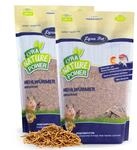 10 Kg Lyra Pet&reg; Mehlw&uuml;rmer Getrocknet