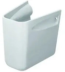 D-code Halbs&auml;ule Aus Keramik 268x245x305mm, Wei&szlig; Hochglanz, Wandh&auml;ng., F&uuml;r