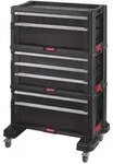 Keter Werkbank Mit 7 Schubladen Schwarz Robust Mobil
