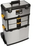 Werkzeugtrolley, Rostfreier Stahl, Belastbarkeit 36 Kg, H&ouml;he 83 Cm