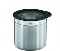 R&ouml;sle K&uuml;chenbeh&auml;lter Silber 1,4 L 12 Cm