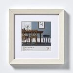 Walther Design Ef330w Fiorito, Holzrahmen 30x30 Cm, Wei&szlig;