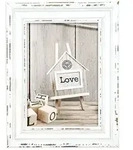 Zep Sy968 W Fotorahmen Aus Holz 15 X 20 Cm Rivoli White Holz Wei&szlig;, Beige 24 X 19 X