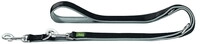 Verstellbare F&uuml;hrleine Neopren 15/200 Nylon Oliv/schwarz