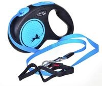Nobby Flexi Hundeleine New Neon S Neon-blau 5 M