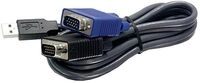 Trendnet Tk-cu15 Kvm Usb Kabel 15 Fu&szlig; F&uuml;r B&uuml;ro