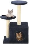Katzen-kratzbaum Sisal 60 Cm Dunkelblau Vidaxl