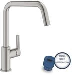 Quickfix Start - Sp&uuml;ltischarmatur, Supersteel 30470dc0 - Grohe