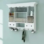 Vidaxl Wooden Kitchen Wall Cabinet White
