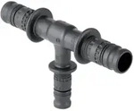 Geberit Mepla T-st&uuml;ck Reduziert Pvdf, D 26mm, D1 20mm, D2 26mm, 623315005