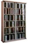 Holz Cd Dvd Stand Regal Galerie Glast&uuml;r