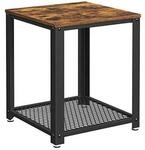 Vasagle Beistelltisch Im Industrie-design, Nachttisch, Sofatisch Mit...