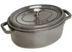 Staub Gusseisen Br&auml;ter Emaille 27 Cm Grau Graphit