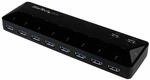 Startech.com 10 Port Usb 3.0 Hub Mit Lade- Und Sync Port - 2 X 1,5a Ports -