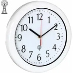 Monzana&reg; Wanduhr Funk Wasserdicht Gro&szlig; 30cm Modern Mit Batterien K&uuml;chenuhr Analog
