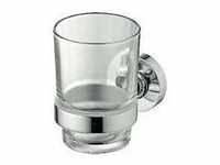 Iom Glashalter A9121AA verchromt, Kristallglas transparent - Ideal Standard