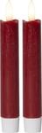 Star Trading - Led-kerzen 'flamme' Kurz, 2er Set,