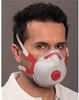 Ekastu Safety Gmbh - Atemschutzmaske Mandil FFP3/Combi/V FFP3 m.Ausatemventil...