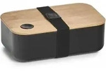 Lunchbox Mit Fach, 19 X 12 X 7 Cm, Schwarz Zeller Zeller