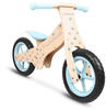Holz Aufsitzrad blau ohne Pedale Aufsitzrad für Kinder ab 18 Monaten...