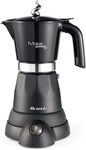 Ariete Elektrische Espressokanne Moka Aroma 480 W Schwarz