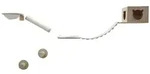 Kerbl - Kletterwand Anden (7-teilig, Farbe Wei&szlig;, Max. Belastbarkeit 6 Kg) 81611