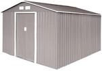 S300 Metall Ger&auml;tehaus Mit Bodenrahmen Xxl 277 &times; 319 &times; 192 Cm (bxtxh) 12,5 M&sup3;