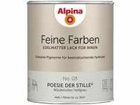 Alpina - Feine Farben Lack No. 03 Poesie der Stille hellgrau edelmatt 750 ml
