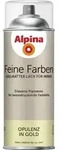 Feine Farben Spr&uuml;hlack Opulenz In Gold 400 Ml Spr&uuml;hlacke - Alpina