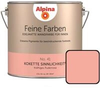 Feine Farben No. 41 Kokette Sinnlichkeit 2,5 L Kr&auml;ftiges Puderrosa Edelmatt Farbe -