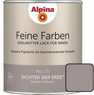 Feine Farben Lack No. 05 Dichter Der Erde Erdbraun Edelmatt 750 Ml Buntlacke - Alpina