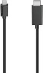 Hama 00200717 Videokabel-adapter 1,5 M Usb Typ-c Displayport Schwarz