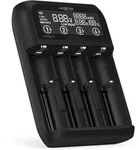 Ansmann Akku Ladeger&auml;t 1-2 Nimh Akkus Aaa Aa C Oder 4 Li-ion 3,6v/3,7v / Lifepo4