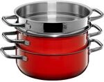 Wmf Topf Set Ft Compact Red 3tlg