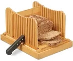Relaxdays - Brotschneidehilfe, Verstellbare Schneidehilfe, Brot, Toast Und Kuchen,