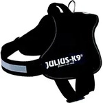 Julius-k9 Powergeschirr Gr. 0/m L: 58 76 Cm Schwarz